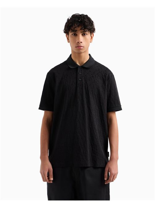 polo man black ARMANI EXCHANGE | XM000477AF10337/FC013